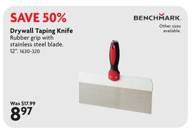 Drywall Taping Knife