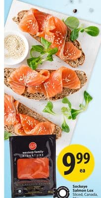 Sockeye Salmon Lox