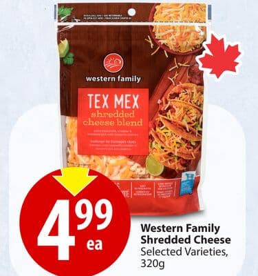Western Family Shredded Cheese