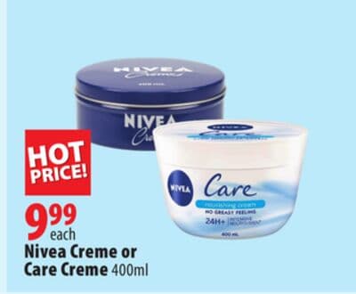 Nivea Creme or Care Creme