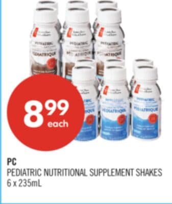 PC PEDIATRIC NUTRITIONAL SUPPLEMENT SHAKES