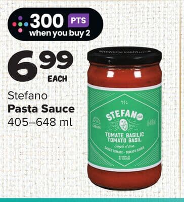 Stefano Pasta Sauce