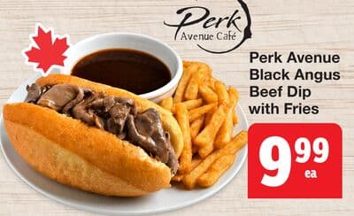 Perk Avenue Black Angus Beef Dip with Fries