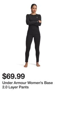 Under Armour Women's Base 2.0 Layer Pants