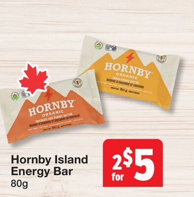 Hornby Island Energy Bar