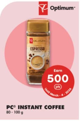 PC® INSTANT COFFEE, 80-100 g