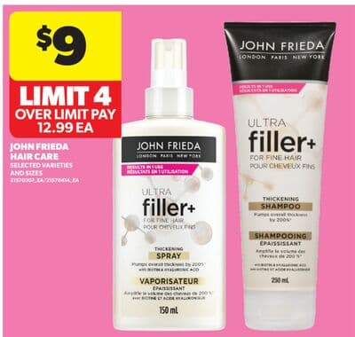 JOHN FRIEDA HAIR CARE