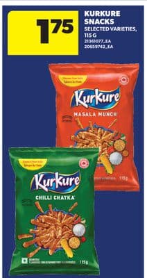 KURKURE SNACKS, 115 G