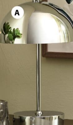 KENDRA Battery touch lamp with timer