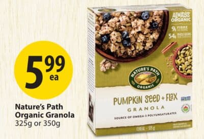 Nature's Path Organic Granola