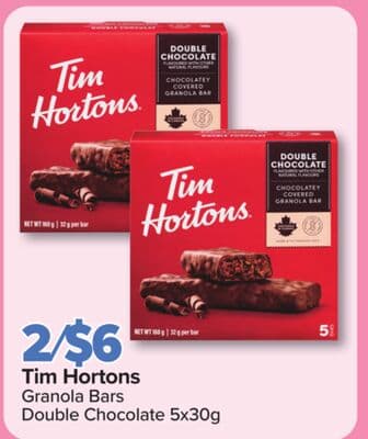 Tim Hortons Granola Bars