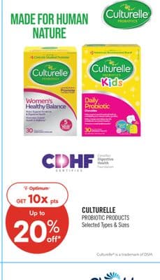 CULTURELLE PROBIOTIC PRODUCTS