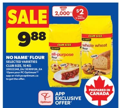 NO NAME® FLOUR, 10 KG