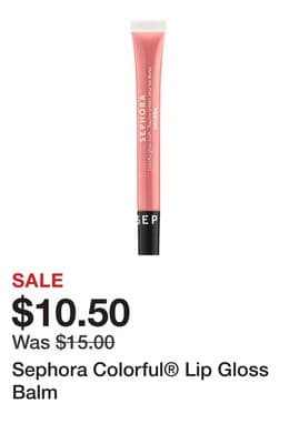 Sephora Colorful® Lip Gloss Balm