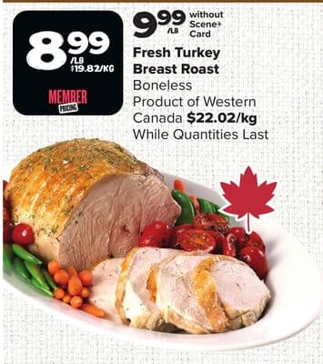 Fresh Turkey Breast Roast