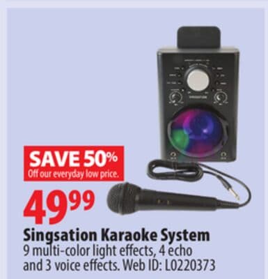 Singsation Karaoke System