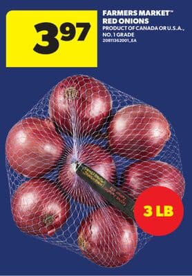 FARMERS MARKET™ RED ONIONS
