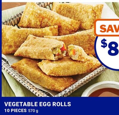 VEGETABLE EGG ROLLS