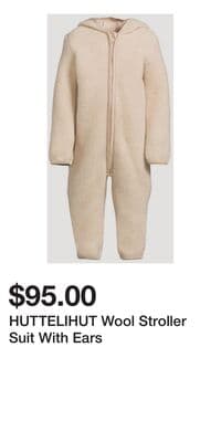 HUTTELIHUT Wool Stroller Suit With Ears