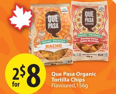 Que Pasa Organic Tortilla Chips