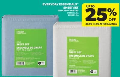 EVERYDAY ESSENTIALS™ SHEET SET