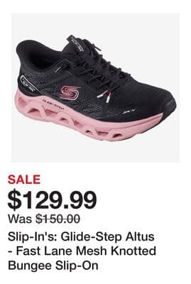 Slip-In's: Glide-Step Altus - Fast Lane Mesh Knotted Bungee Slip-On