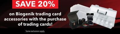 Biogenik trading card accessories
