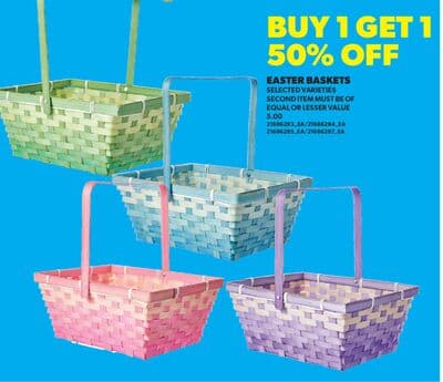 EASTER BASKETS