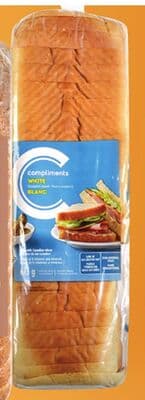 Compliments White Or Whole Wheat Bread