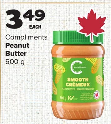 Compliments Peanut Butter