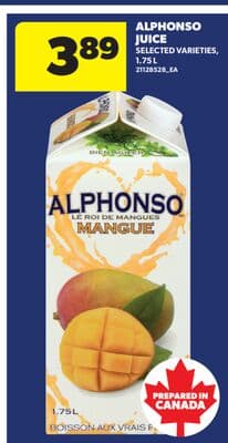 ALPHONSO JUICE, 1.75 L