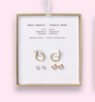 Gold or silver plated jewellery