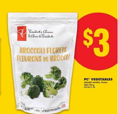 PC® VEGETABLES, 300-750 g