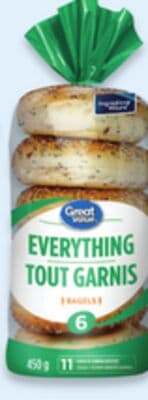 Great Value bagels