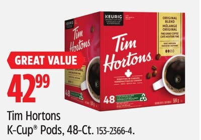 Tim Hortons K-Cup® Pods,