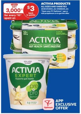 ACTIVIA PRODUCTS