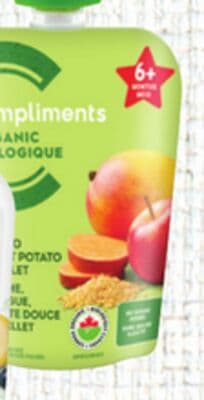 Compliments Organic Pouches