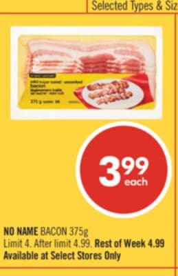 NO NAME BACON 375g