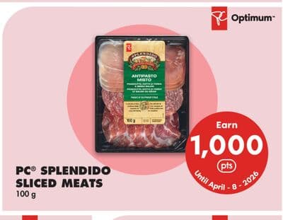 PC® SPLENDIDO SLICED MEATS, 100 g