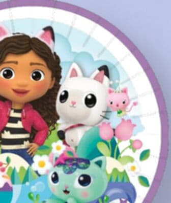 Gabby's Dollhouse Lunch Plates, 8-ct