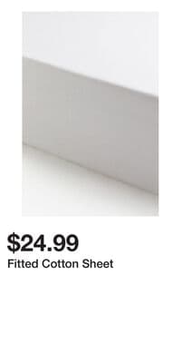 Fitted Cotton Sheet