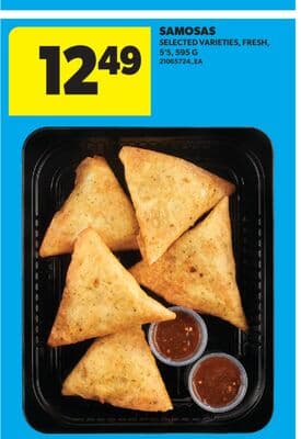 SAMOSAS, 5'S, 595 G