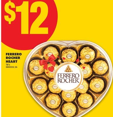 FERRERO ROCHER HEART ,16' s