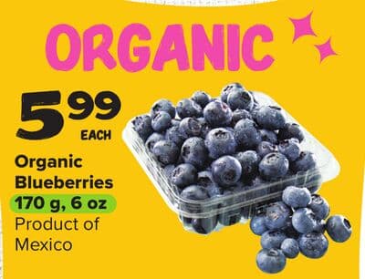 Organic Blueberries