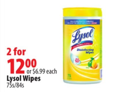 Lysol Wipes