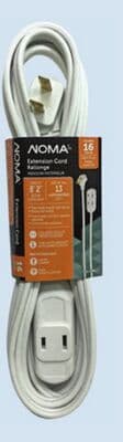 NOMA 2.5m 16/2 Extension Cord