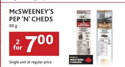 McSWEENEY'S PEP 'N' CHEDS