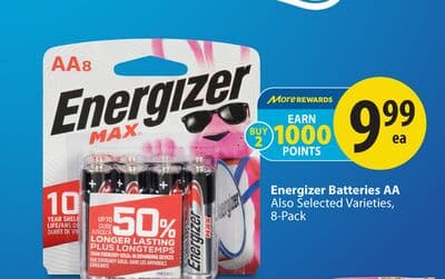 Energizer Batteries AA