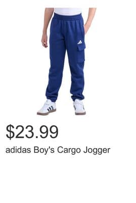 adidas Boy's Cargo Jogger