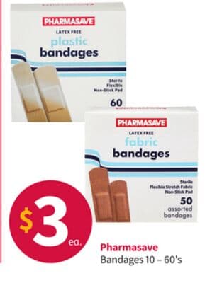 Pharmasave Bandages